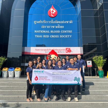 MINOX Thailand Blood Donation Drive